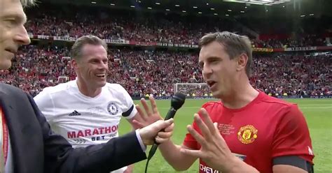 Gary Neville Hilariously Explains His Horrendous Volley While A Very