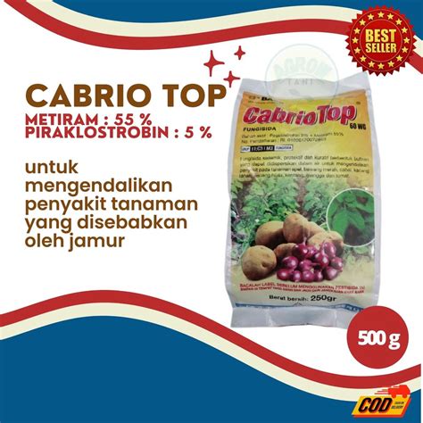 Jual Fungisida CabrioTop 60WG Cabrio Top Fungisida Sistemik Kemasan