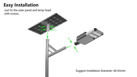 All In Two Solar Led Street Light - BornSolar