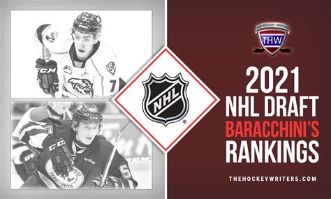 2021 NHL Draft Rankings: Baracchini's Top 100 Rankings for March