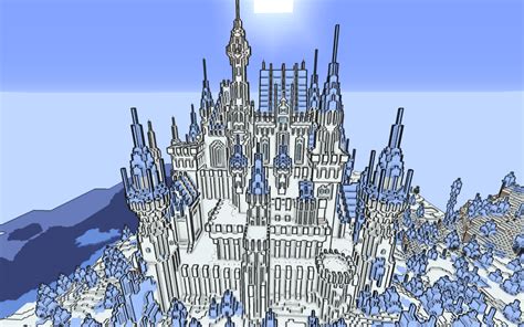 Ice Castle Minecraft Map