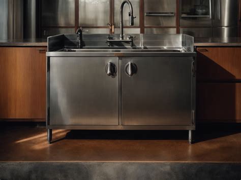 Vintage Vibes: Exploring Metal Kitchen Cabinets in Grey - RoomDesignHub