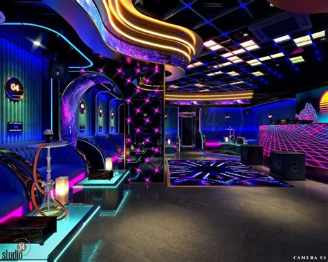 Beauty Of The Mini Club On Behance Nightclub Design Club Design