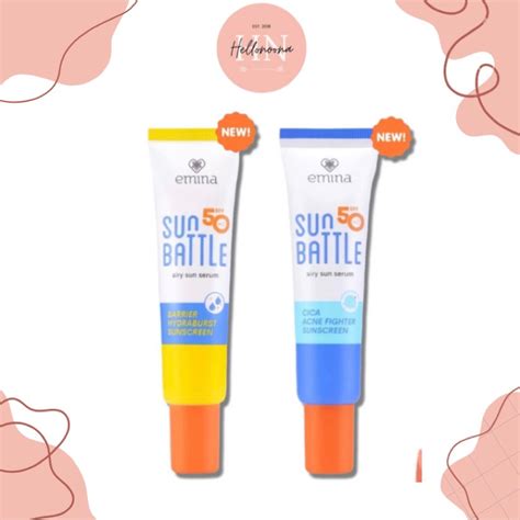 Jual Emina Max Airy Protection Sun Battle Spf Pa Barrier