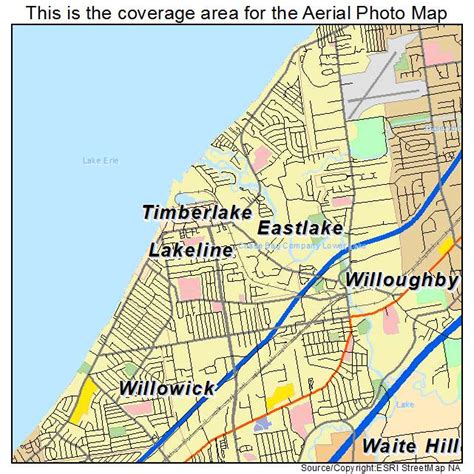 Aerial Photography Map of Eastlake, OH Ohio