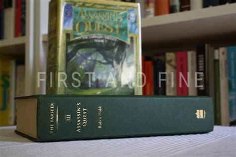 Hobb, Robin (1997) ‘Assassin’s Quest’, signed UK first edition – First ...