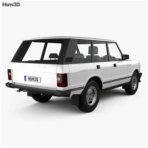 Land Rover Range Rover 1994 3d Model Vehicles On Hum3d