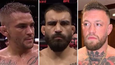 UFC Après sa 1ère réaction virale Conor McGregor cash sur Poirier vs