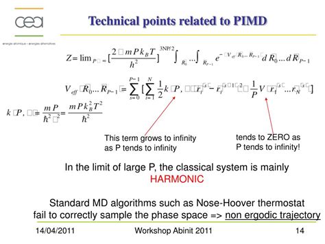 Ppt Path Integral Molecular Dynamics Powerpoint Presentation Free