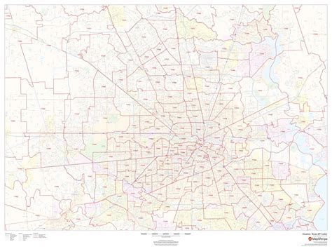 Dallas Fort Worth Texas ZIP Codes By Map Sherpa The Map 41 OFF