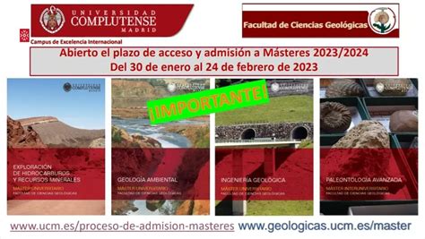 Facultad De Ciencias Geol Gicas On Twitter Te Interesa Realizar