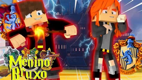 Minecraft A ESCOLA DE MAGIA Menino Bruxo Harry Potter 01