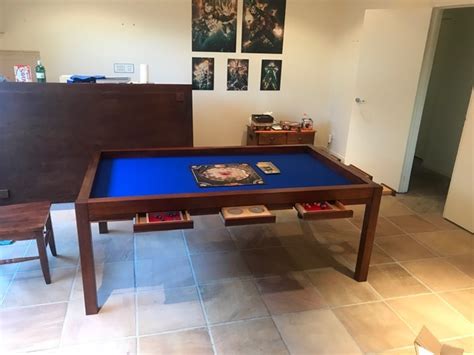 Convertible Games Dining Table By Andrew Alstin Handkrafted