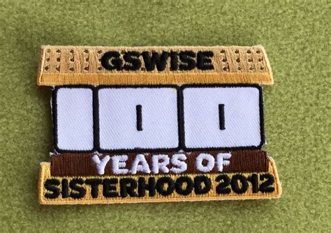 Girl Scouts Wisconsin Southeast 100th Anniversary Patch Gswise 100 A