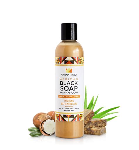 Black Soap Shampoo Natural Simple Ingredients West African Etsy