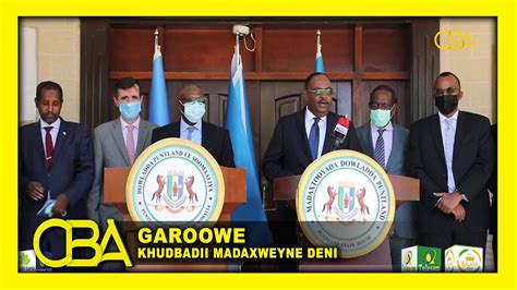 Madaxweyne Dani Oo Garoowe Ku Qaabilay Safiirka Swedan Ee Somalia Amb