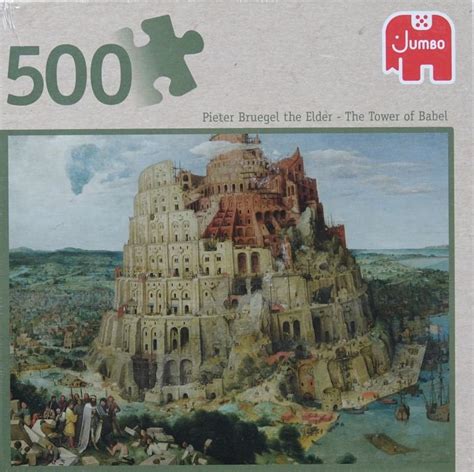 P Brueghel De Toren Van Babel Nieuw In Cellofaan Stukjes Legpuzzels