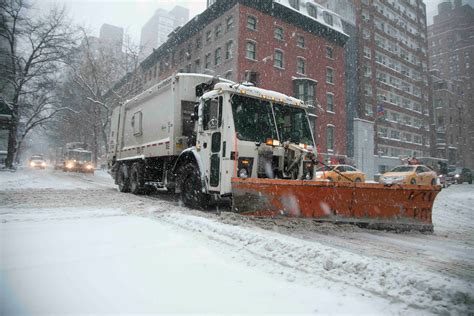 New York City under travel advisory until Tuesday due to snow, ice ...