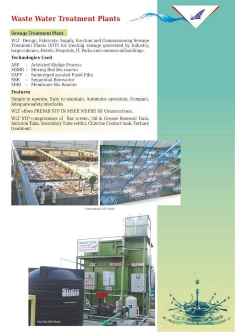 Industrial Effluent Mixed Bed Bio Reactor Waste Water Treatment Plant