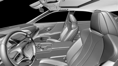 Lexus Car Interior 3D Model - TurboSquid 1391536