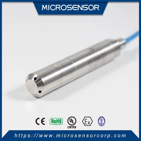 Microsensor Csa Atex Iecex Hydrostatic Level Sensor Submersible Level Transmitter Liquid Level