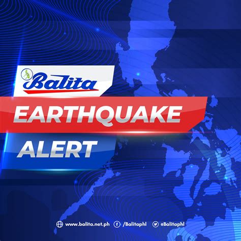 Magnitude 5 9 Na Lindol Tumama Sa Ilocos Norte Balita