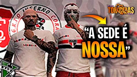 INVASÃO de SEDE no SERVIDOR de GTA TORCIDAS YouTube