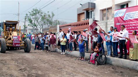 Ariadna Ayala Atiende El Rezago De Obra P Blica En La Colonia Valle Sur