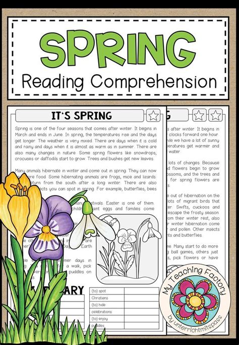 It S Spring Reading Comprehension 2 Times Differentiated Conversation