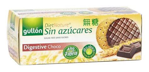 Gullón Galletas Digestive Choco Sin Azúcar 270 G MercadoLibre