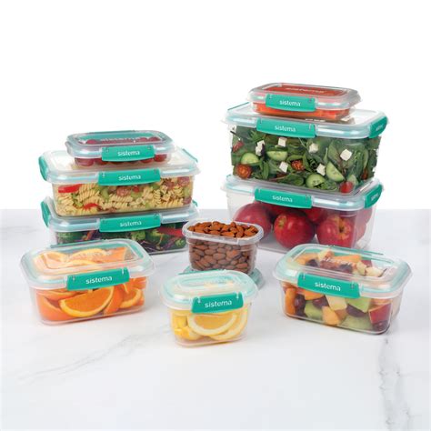 Sistema Klip It Plus Food Storage Set Piece Costco Uk