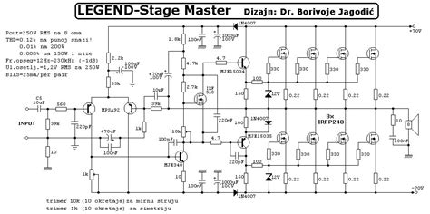 Ca20 Power Amplifier Circuit Diagram 20 Watt Power Amplifier