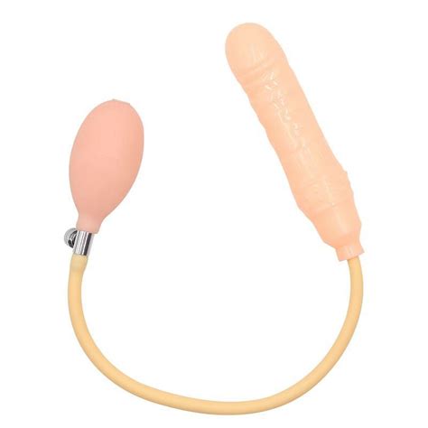 Anus Butt Plug Inflatable Waterproof Prostate Massager Anal Ball Male