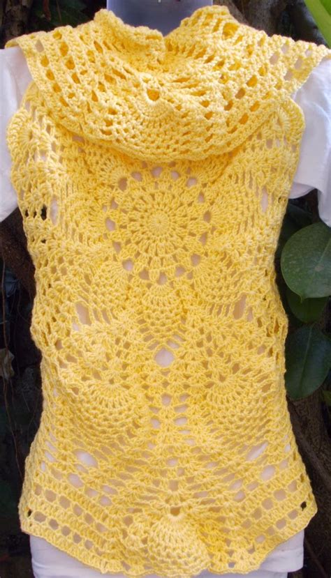 Sweet Nothings Crochet One Piece Pineapple Bolero