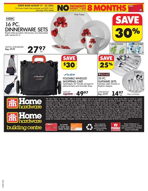 Home Hardware ON Flyer August 17 To 27