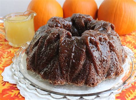 Food Lust People Love Spiked Pumpkin Gingerbread Bundt Bundtbakers