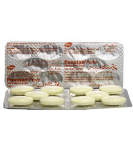 Ponstan Forte Tabs 500mg 10s - DawaaiLelo | Online Pharmacy | Buy ...