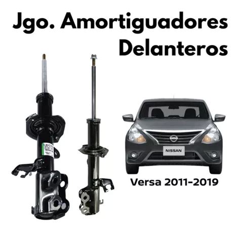 Paquete Amortiguadores Del Nissan Versa 2011 2019 Original