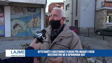 QYTETARËT E GOSTIVARIT FLASIN PËR MASAT E REJA RESTRIKTIVE QË U