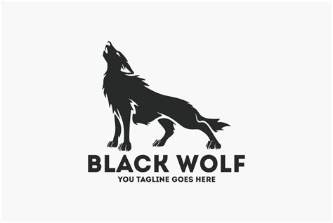 Black Wolf Logo | Branding & Logo Templates ~ Creative Market