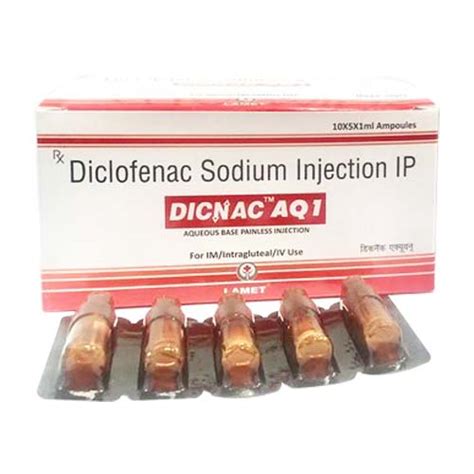 Diclofenac Sodium Injection Ip Pharminox Laboratories