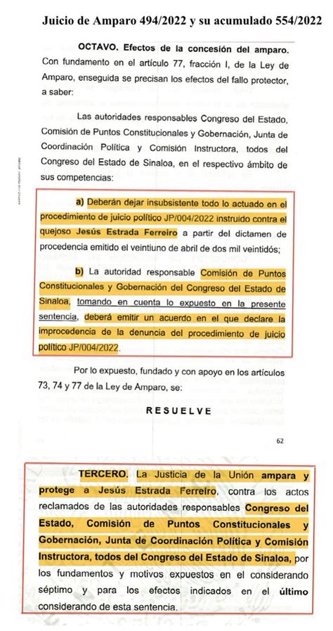 Jes S Estrada Ferreiro On Twitter Hoy La Justicia Federal Deja