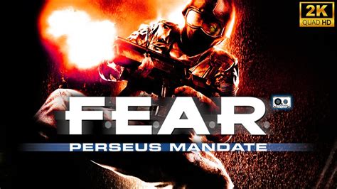 F E A R Perseus Mandate Hard Mode Full Game Movie Longplay