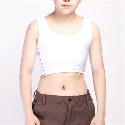 Trans Lesbian Tomboy Strengthen Flat Chest Breast Binder Short Cosplay