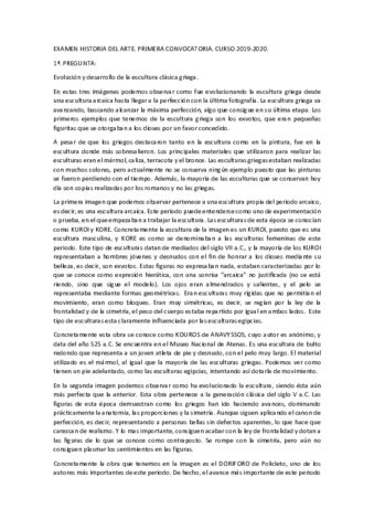 Examen Historia Del Arte Pdf