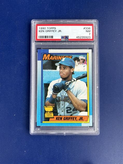 Topps Ken Griffey Jr All Star Rookie Baseball Card Graded Psa