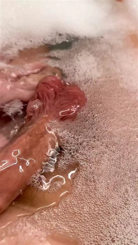 Uncut Cock Piss Bath Time With Self Piss In Bath Tub Bubble Bath Xhamster