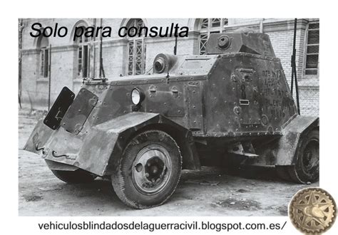 Vehiculos y blindados de la guerra civil española Spanish civil War