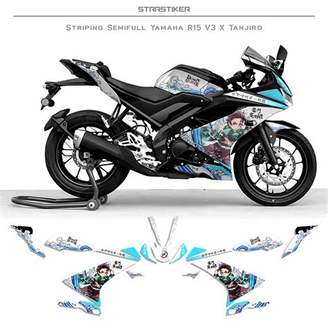 Jual S Striping R V Semifull R V Motif Anime Demon