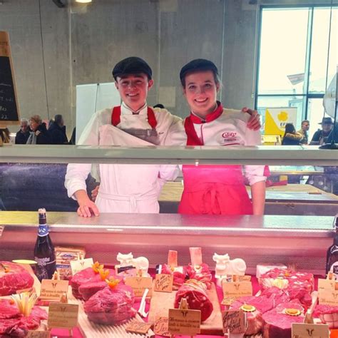 A Charolles Les Apprentis Bouchers Montrent Leurs Talents Maison Terrier